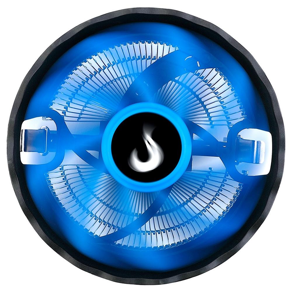 AIR COOLER GAMER RISE MODE X2 INTEL 120MM PRETO E AZUL