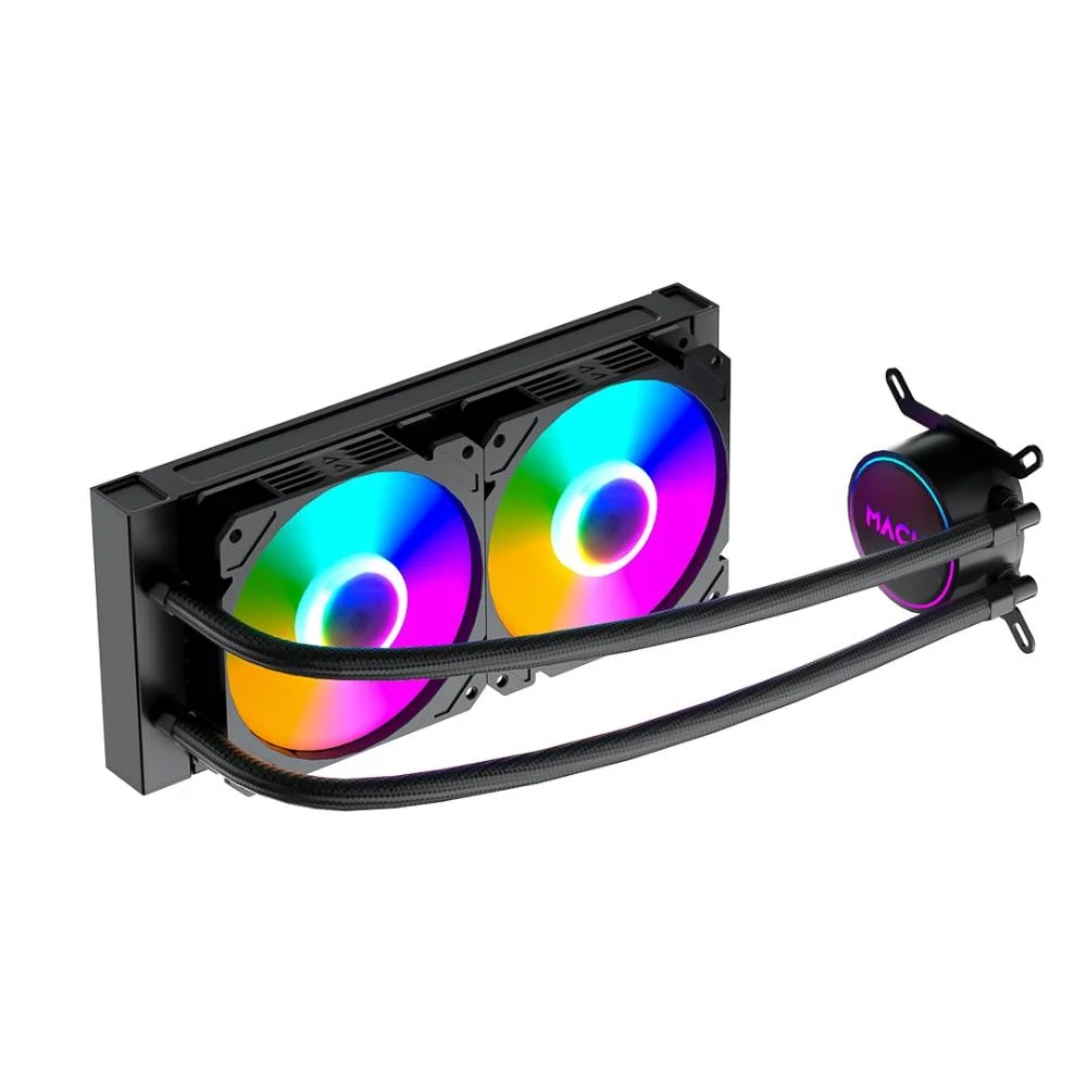 WATER COOLER MACH1 LOGIC RGB 240MM AMD E INTEL PRETO GK240